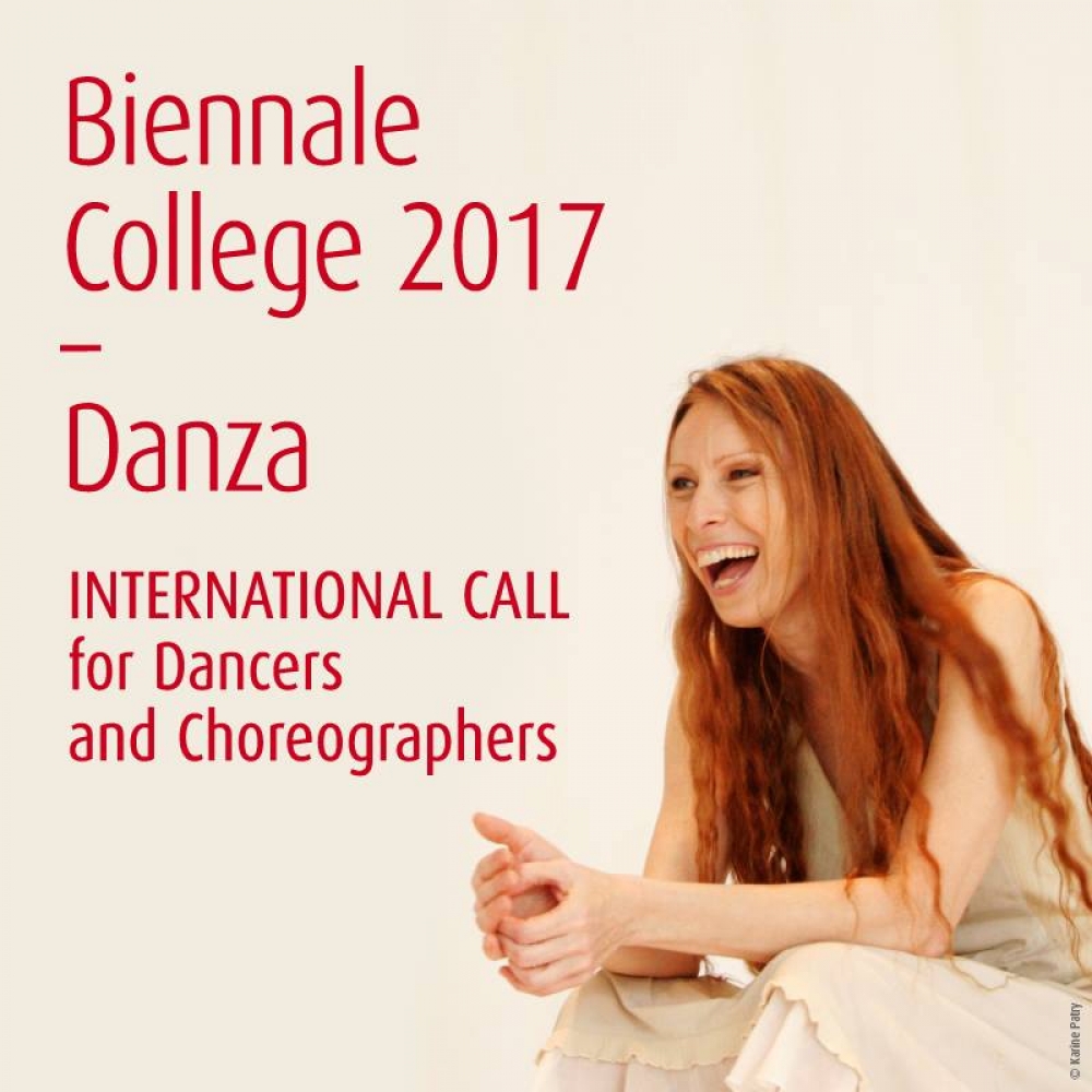 Poster of "Biennale College 2017 – Danza"