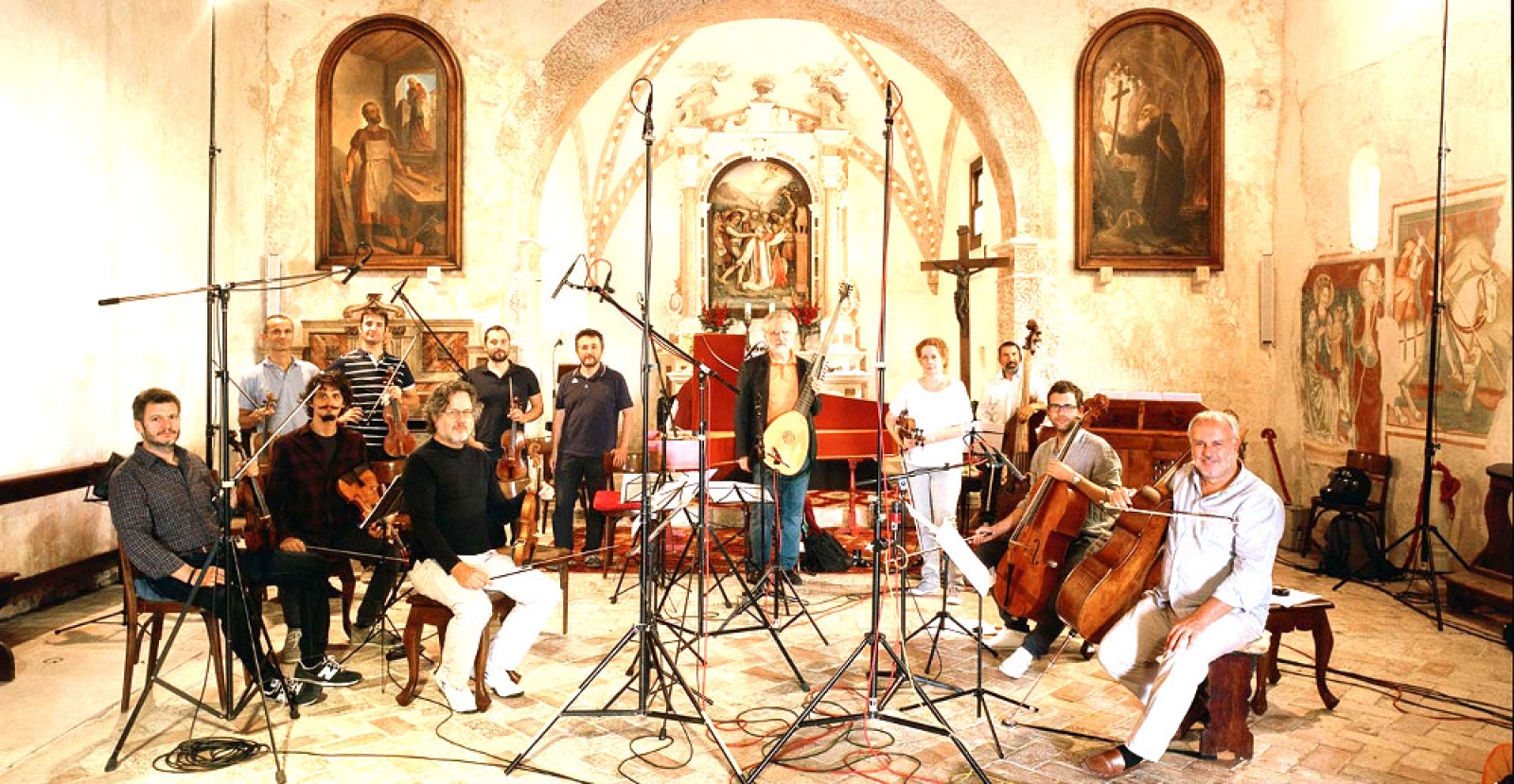 Sonatori de la Gioiosa Marca before the concert